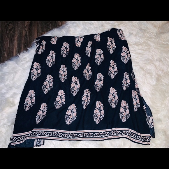 NWOT Beautiful Navy Bohemian Open Kimono - Picture 13 of 14